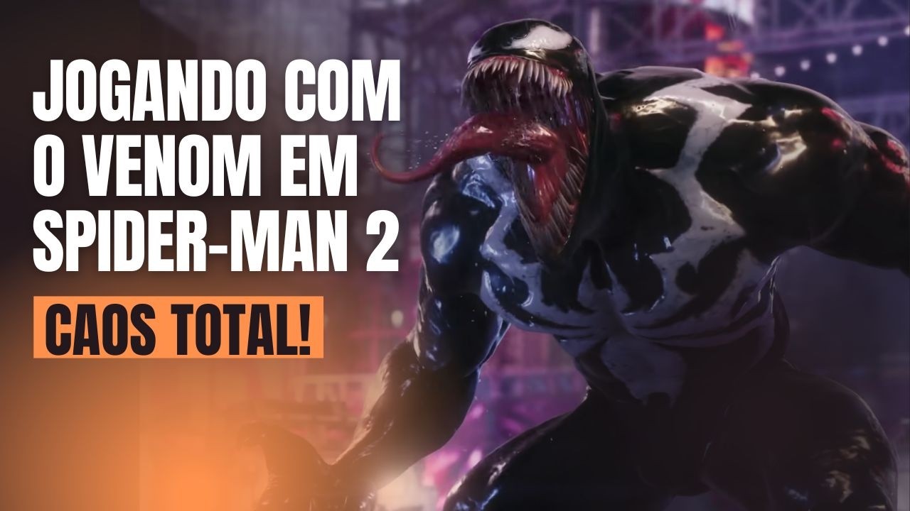 Jogando com Venom em Spider-Man 2 - Caos Total!
