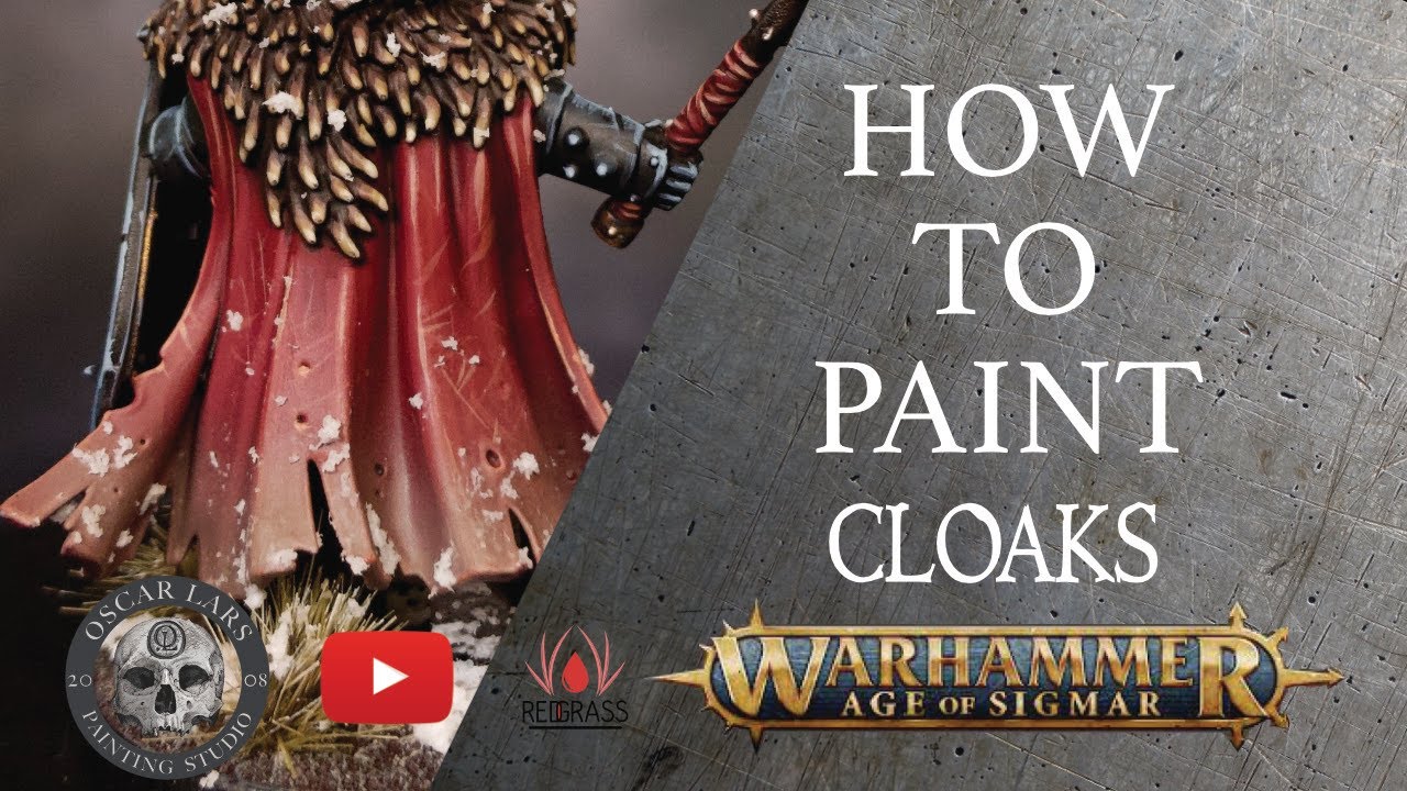 Miniature Painting Tutorial - Oscar Lars - Cloaks