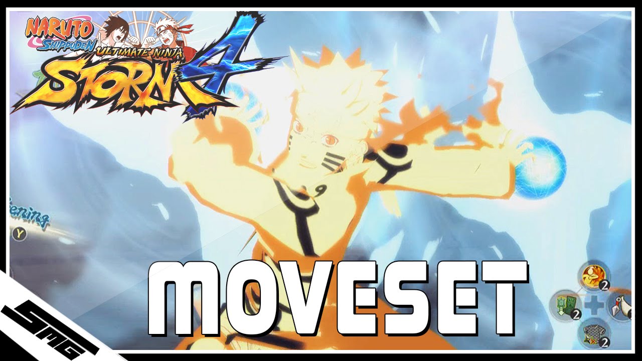 Naruto Ultimate Ninja Storm 4 - Bijuu Naruto COMPLETE Moveset