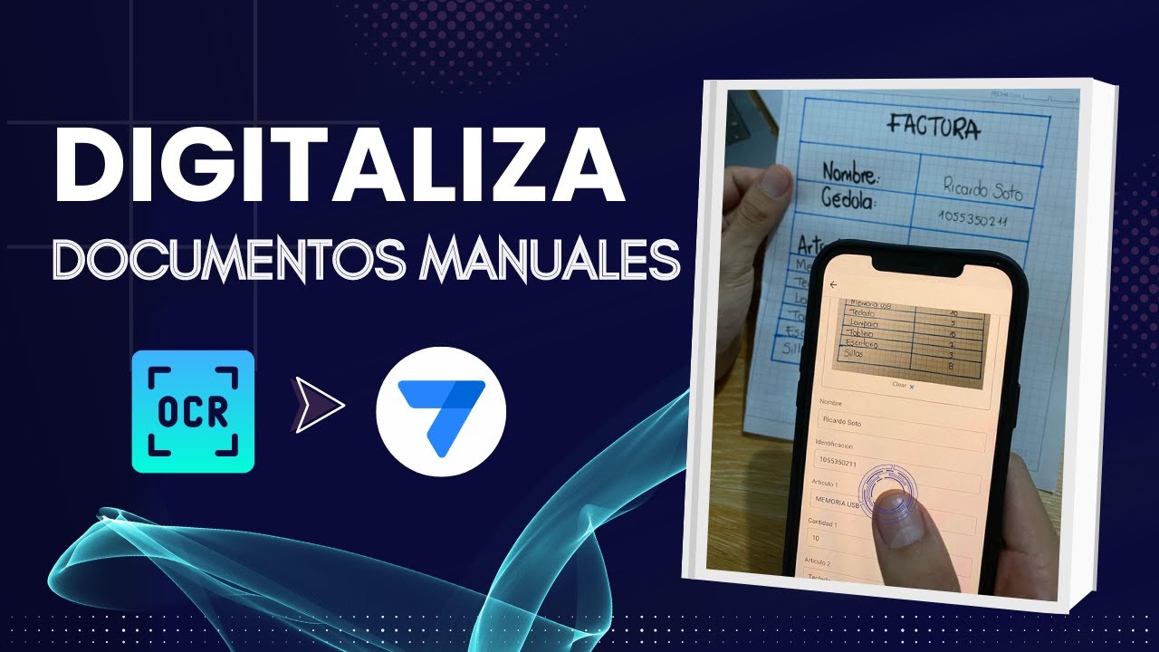 Transcribe tus datos manuales con OCR en 