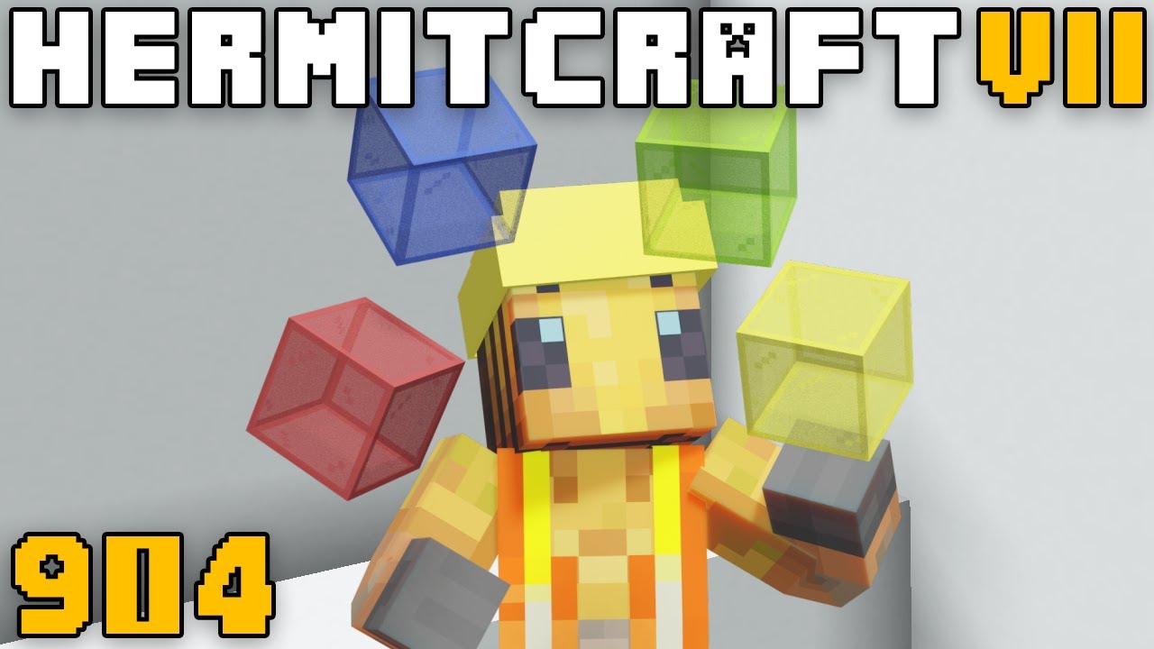 Hermitcraft VII 904 Добавляем всплеск цвета!