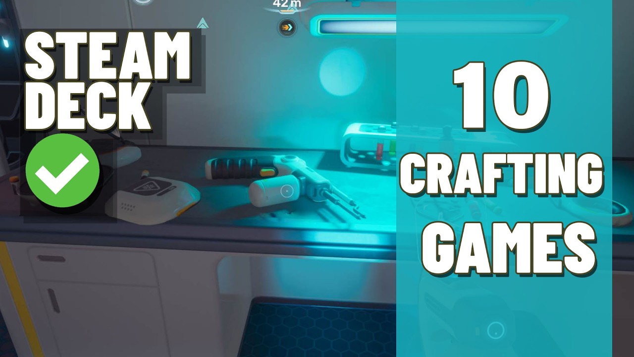 10 крутых КРАФТИНГ-игр, ПРОВЕРЕННЫХ на Steam Deck!