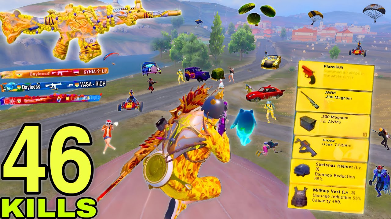 46 KILLS!!😱 IN 1 MATCHES MY NEW SEASON RECORD in APARTMENTS🔥SAMSUNG,A7,A8,J5,J7,J2,J3,XS,A3,A4,A5,A6