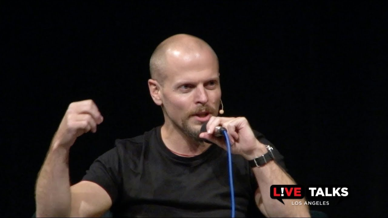 Tim Ferriss & Terry Crews at Live Talks Los Angeles