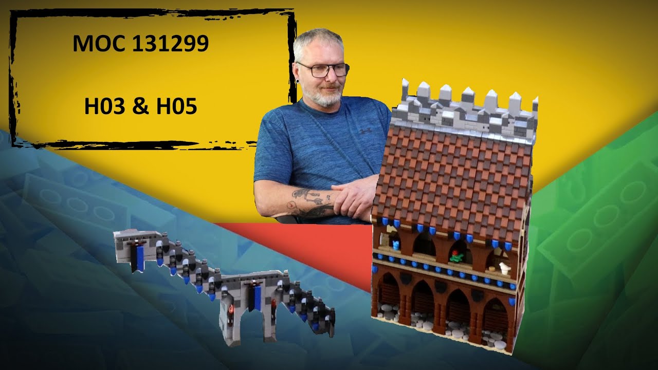 Von Treppendinos und Lagerräumen. MOC 131299 @LesDiy
