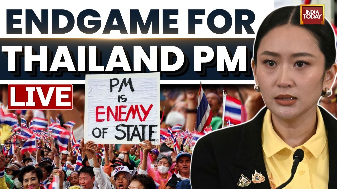 LIVE Thai Court Sacks Suspended PM Shinawatra Over Leaked Call With Cambodian Leader | Thai PM