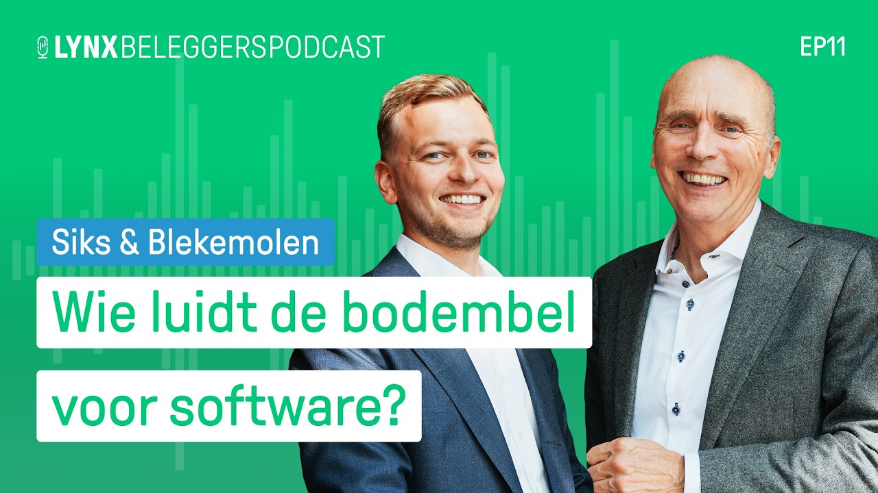 Wie luidt de bodembel voor software? - LYNX Beleggerspodcast - Aflevering 11