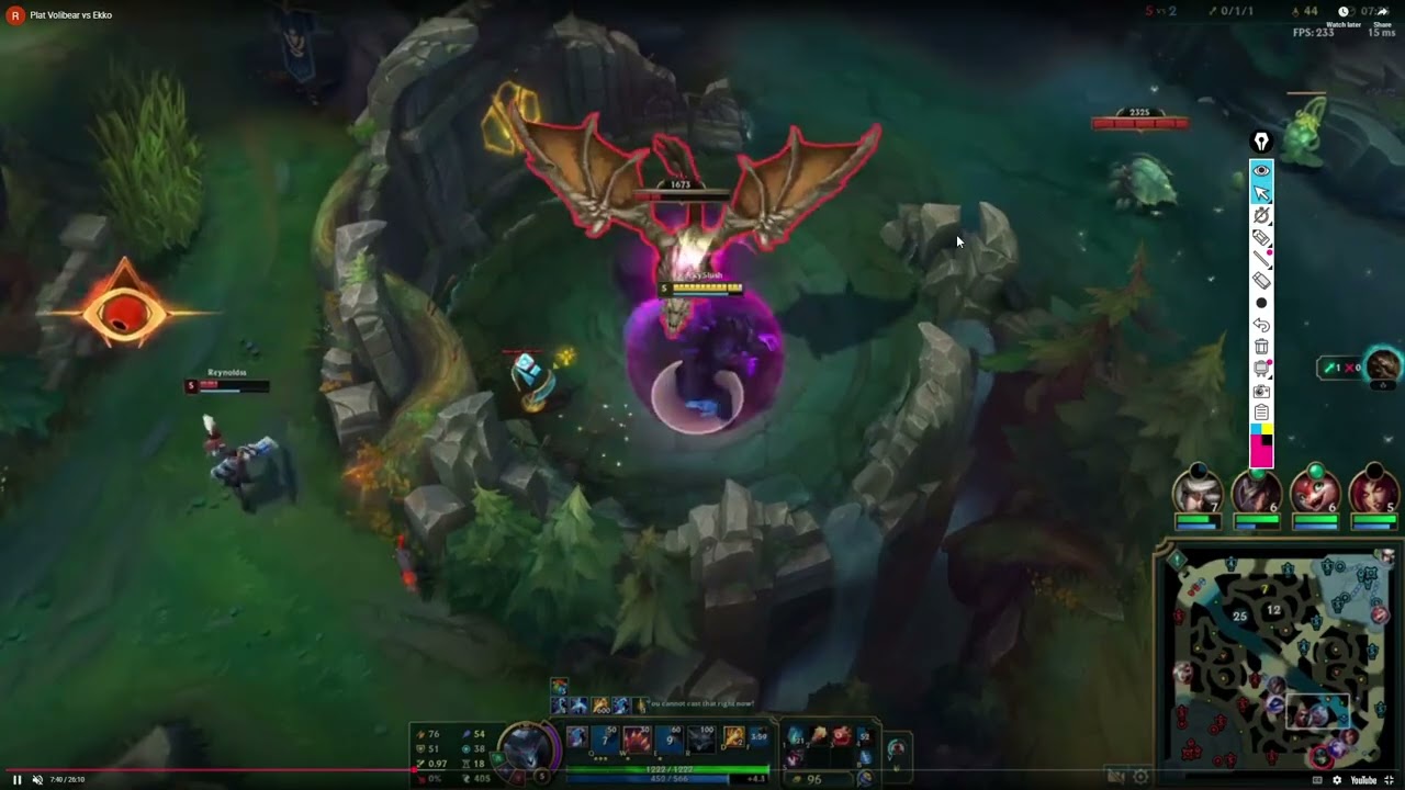 Platinum Volibear vs Ekko,