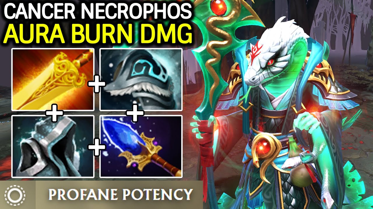 Cancer Necrophos – Imba Aura Burn Damage Power Dota 2