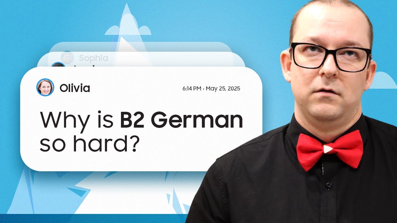 B2 German Explained Like Never Before &ndash;  The Forbidden Iceberg Method