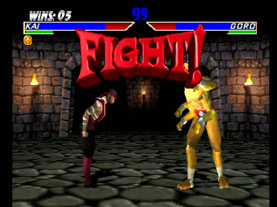 Mortal Kombat 4 (PlayStation) Arcade as Kai
