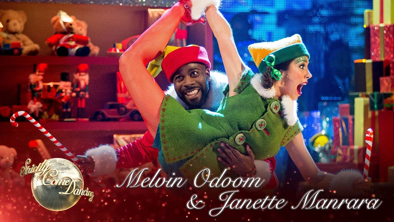 Melvin Odoom & Janette Charleston to ‘Sparklejollytwinklejingley' from Elf - Strictly 2016