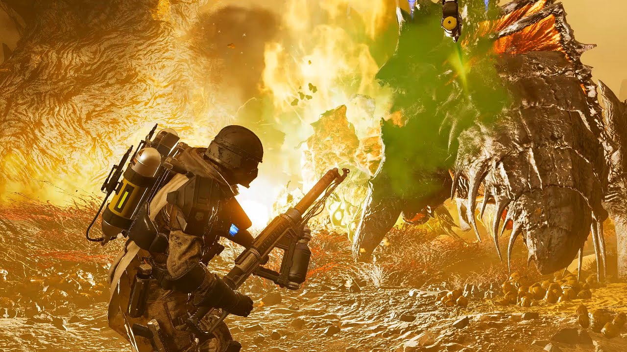 Battle with Terminids - Super Helldive Difficulty - 4K Quality - Helldivers 2