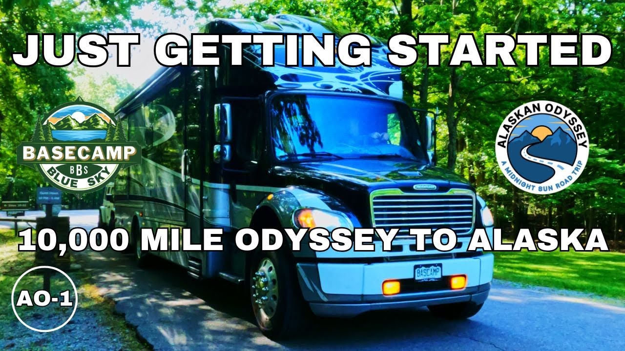 Alaska Road Trip Series Premiere: Our 10,000-Mile RV Odyssey Begins | Alaskan Odyssey Ep-1 Tennessee