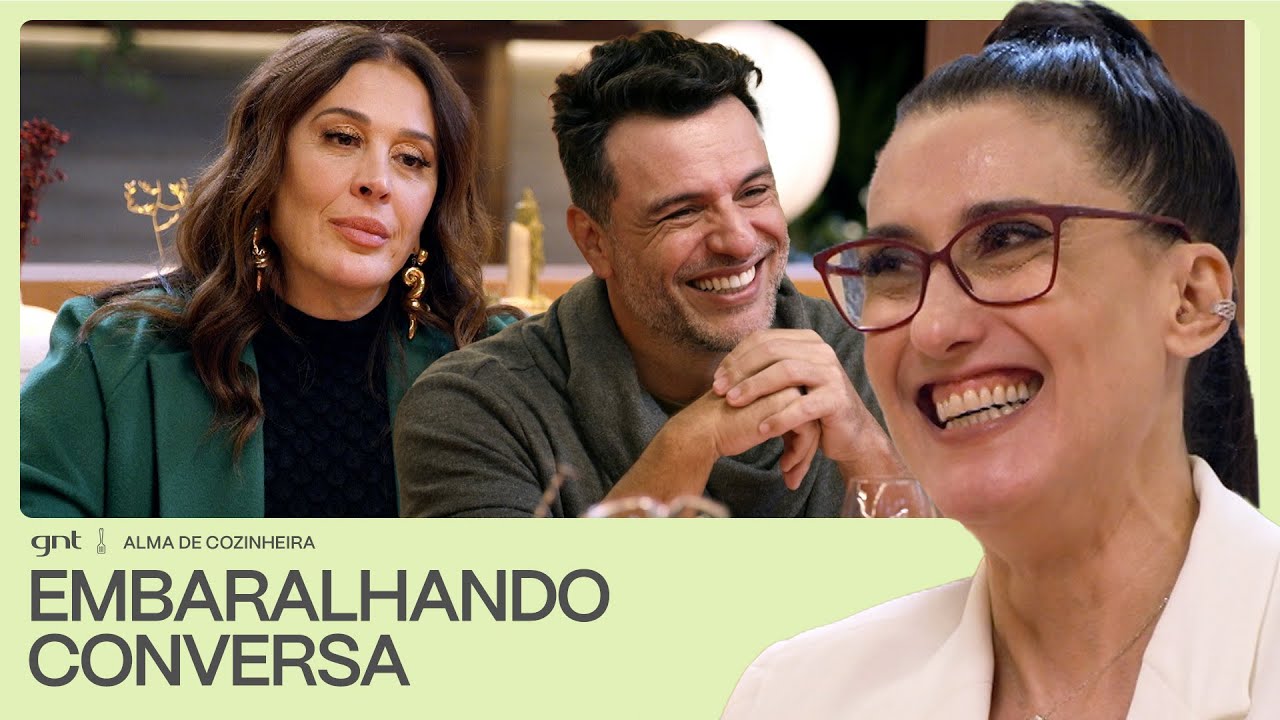 Rodrigo Lombardi e Cláudia Raia REVELAM momentos de forma HILÁRIA! | Alma de Cozinheira | GNT