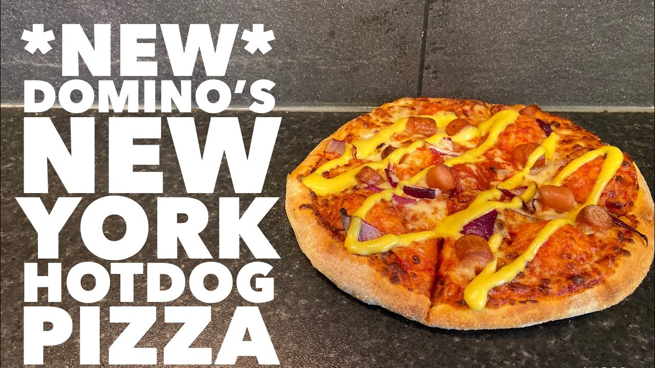 *NEW* Domino's New York Hot Dog Pizza Review