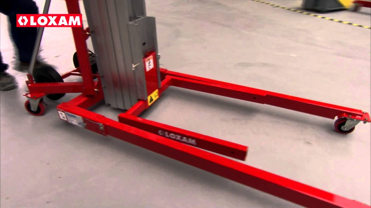 Elévateur mécanique de charge 8m 300kg - Loxam