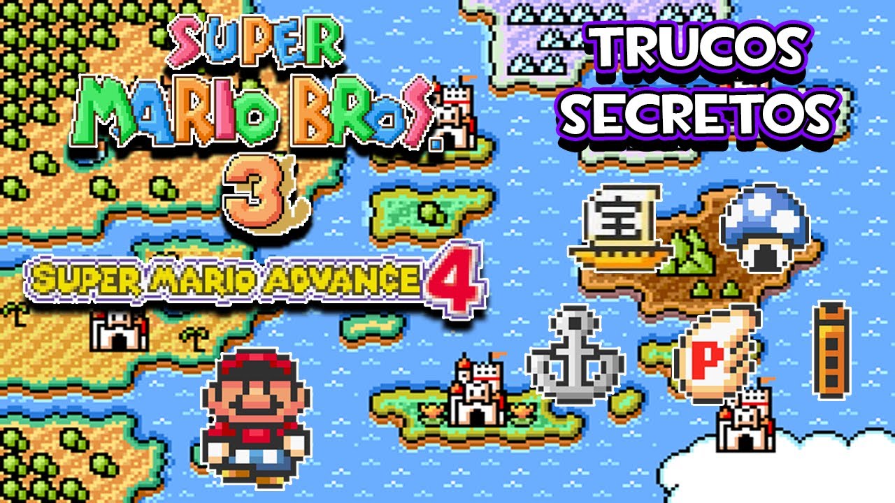 Super Mario Advance 4 (GBA) - Trucos Secretos