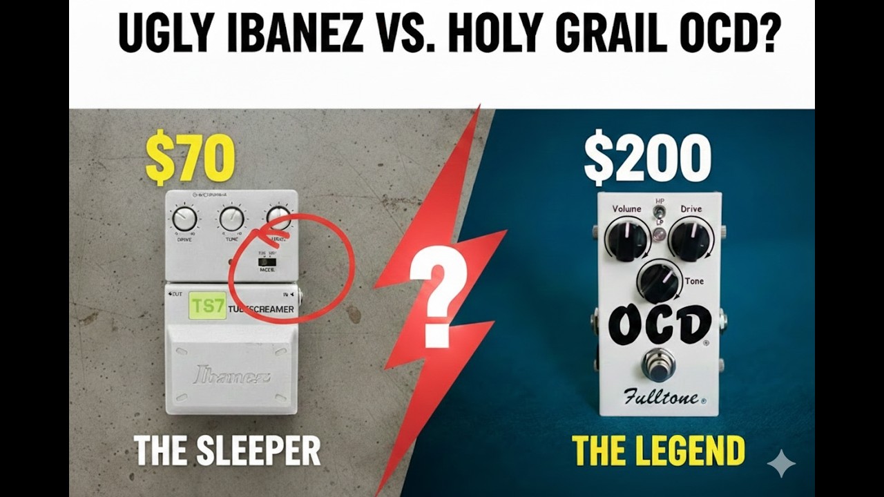 $70 vs $200: Can this 'Ugly' Ibanez beat the Fulltone OCD?