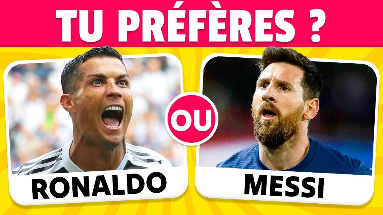 TU PR&Eacute;F&Egrave;RES ? Sp&eacute;cial JOUEURS de FOOT ⚽️ #2