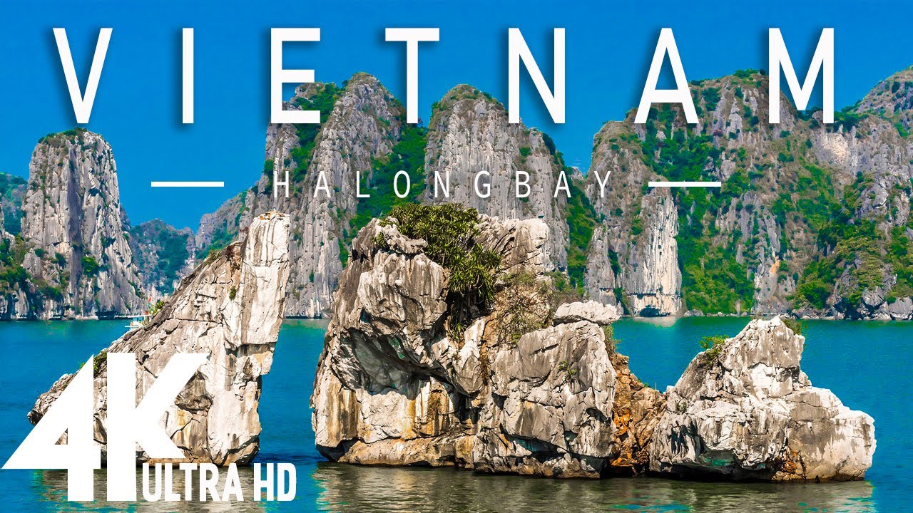 FLYING OVER VIETNAM ( 4K UHD ) - Relaxing Music Along With Beautiful Nature Videos 4K Video Ultra HD