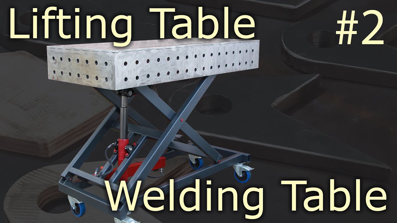 Heavy Duty Lifting Table #2 - Building the Base Frame