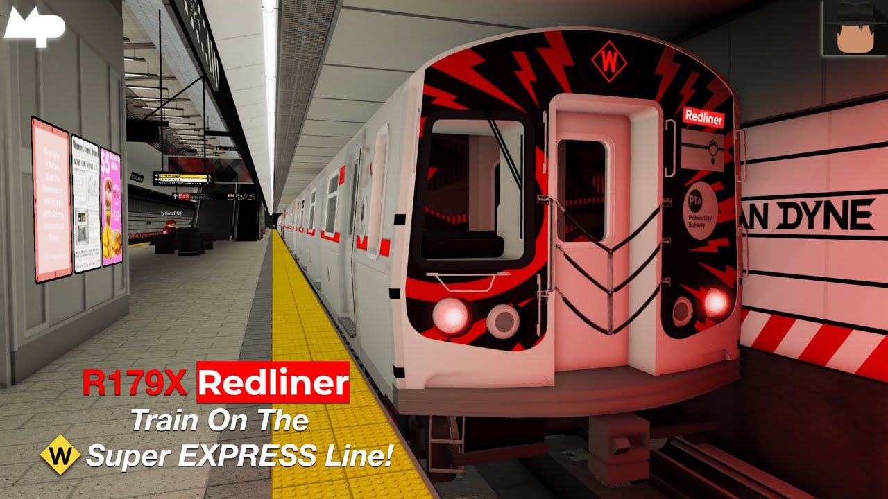 PTA Subway: R179X Redliner ⟨W⟩ Super Express Train in Madison Avenue & Whitestone