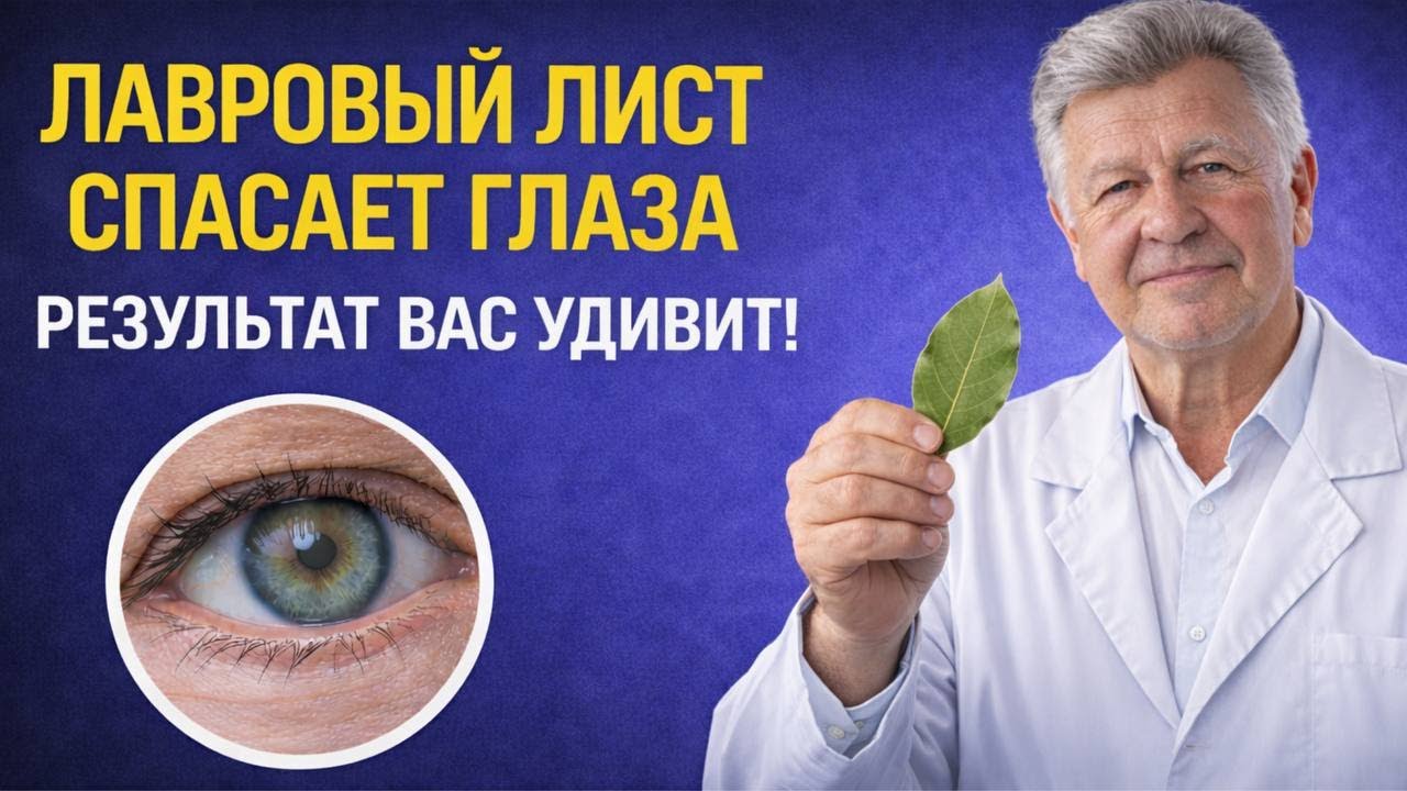 Этот простой лавровый лист возвращает зрение после 50 — почему вы до сих пор не используете его?