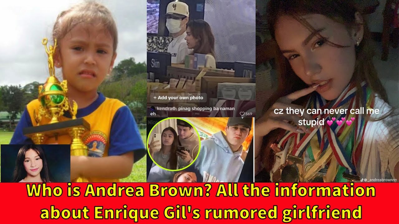 Who is Andrea Brown? All the information about Enrique Gil's rumored girlfriend