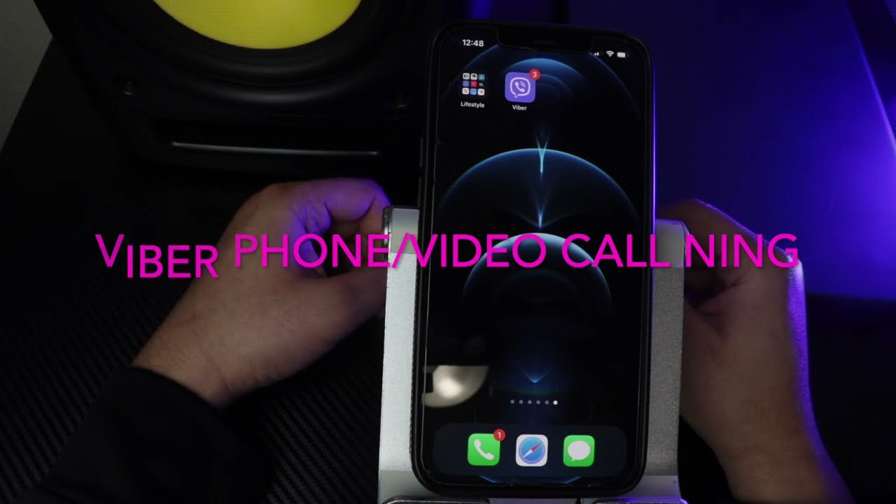 Viber ah phone le video call ning