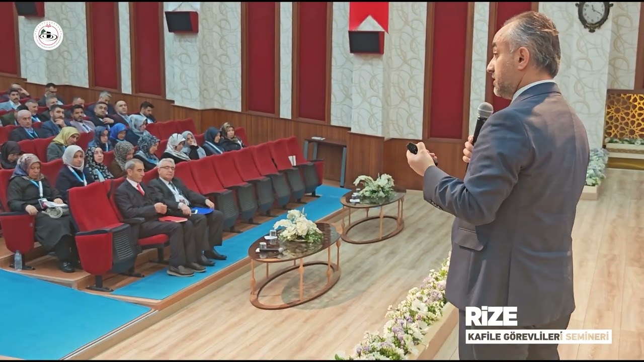 Kafile Görevlileri Semineri’nin 10.’su Rize’de Başladı.