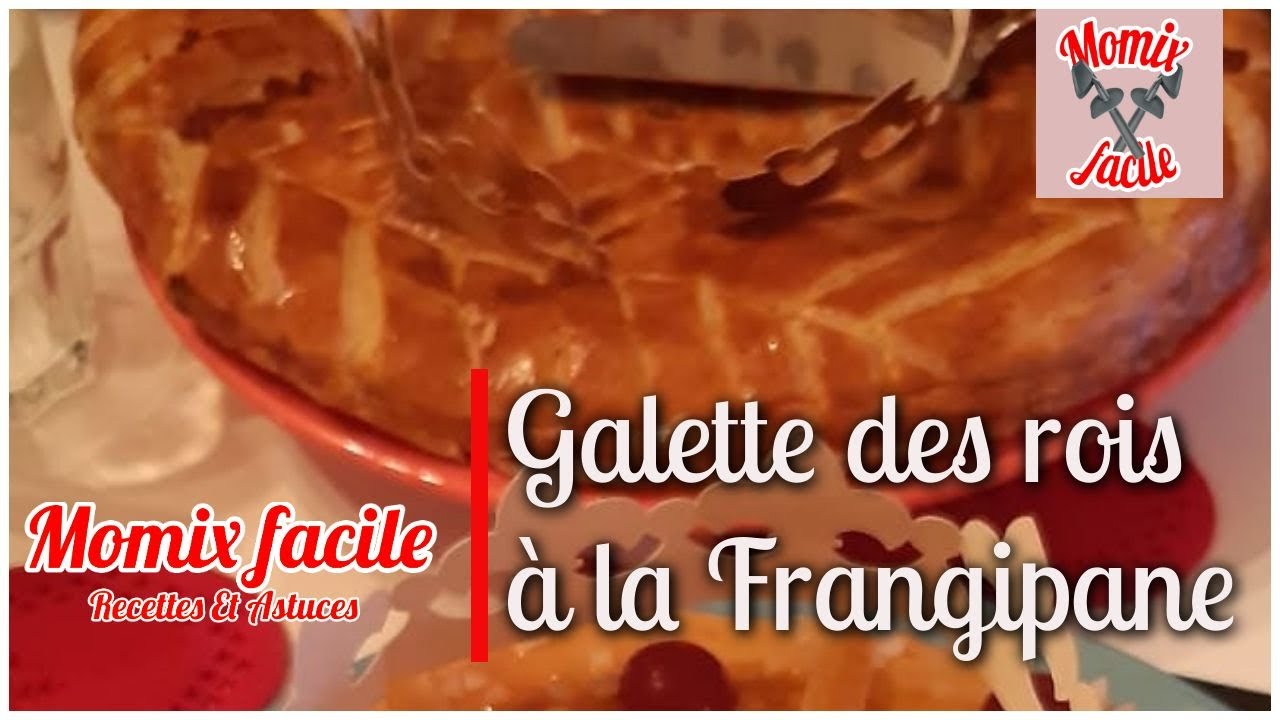 Galette des rois traditionnelle à la véritable frangipane au Thermomix