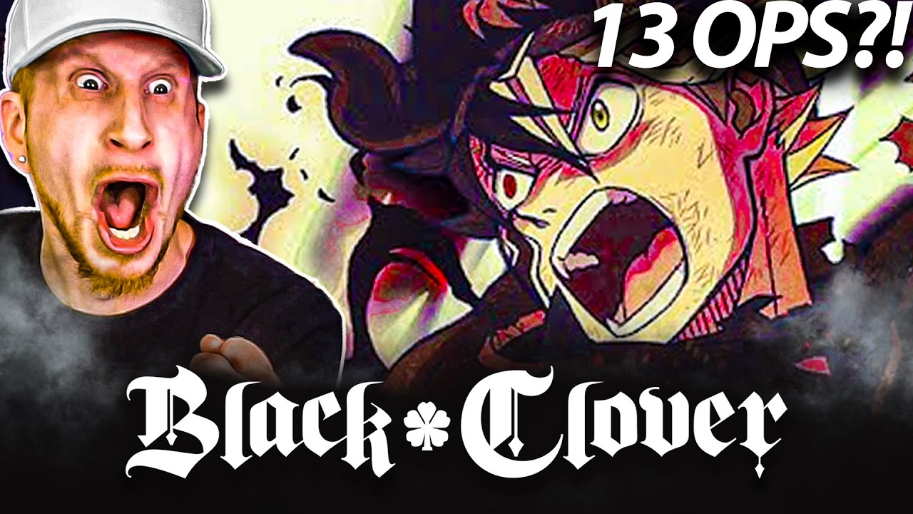Музыкальный продюсер комментирует все операции из Black Clover (1-13).