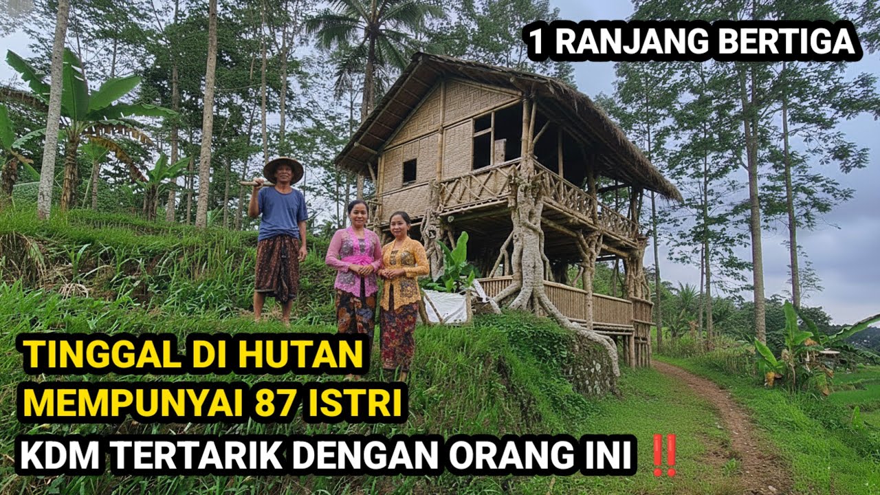 MEMPUNYAI 87 ISTRI SELAMA 60 TAHUN ORANG INI SAMPAI DI CARI KDM DEDI MULYADI