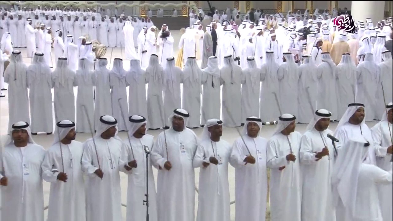 حفل زفاف الشيخ زايد بن حمدان بن زايد آل نهيان في العرس الجماعي