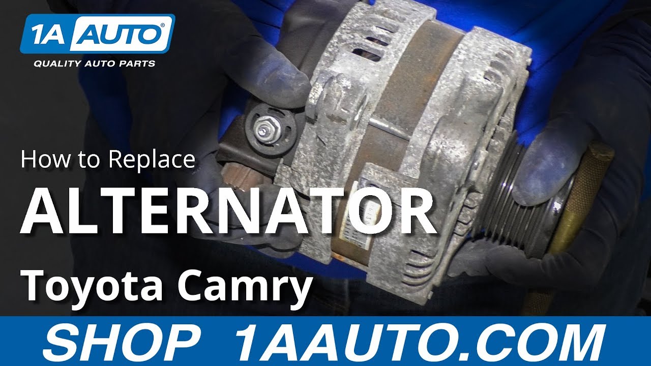 How to Replace Alternator 11-17 Toyota Camry