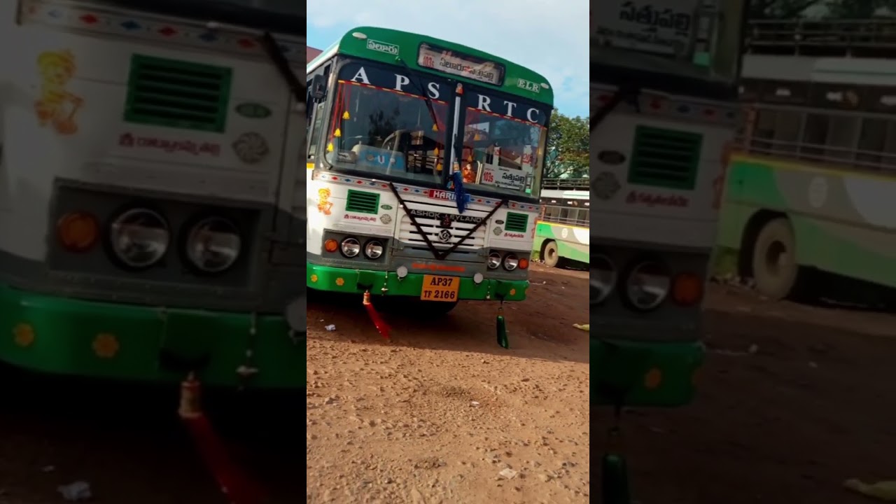 ELURU - SATTUPALLY PALLEVELUGU #apsrtc #vijayawada #tsrtc #sattupally #khammam #eluru #nidadavole