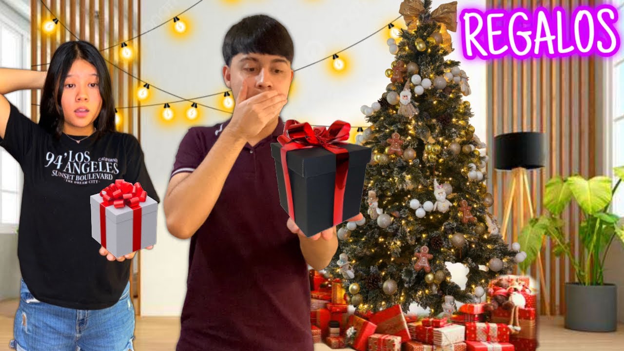 INTERCAMBIO NAVIDEÑO CON MI FAMILIA 🎁 ASÍ PASAMOS NOCHE BUENA