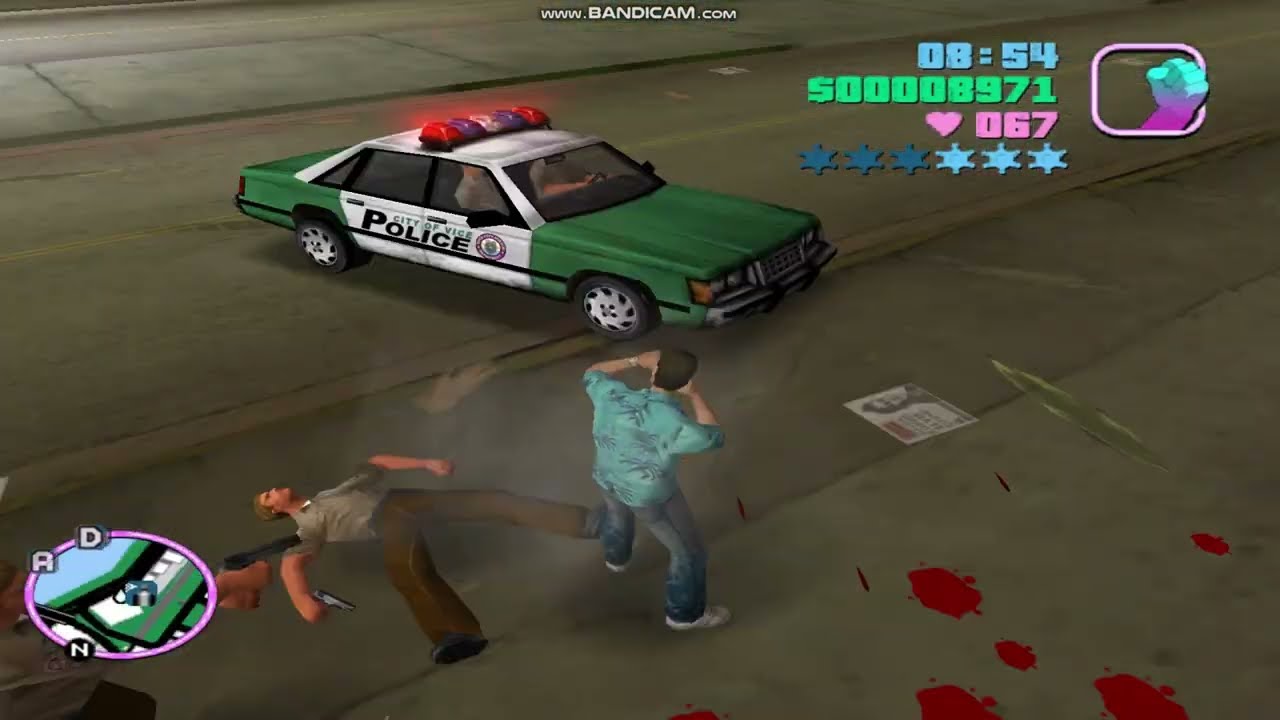 GTA Vice City - 25 minutes of gameplay before the new year