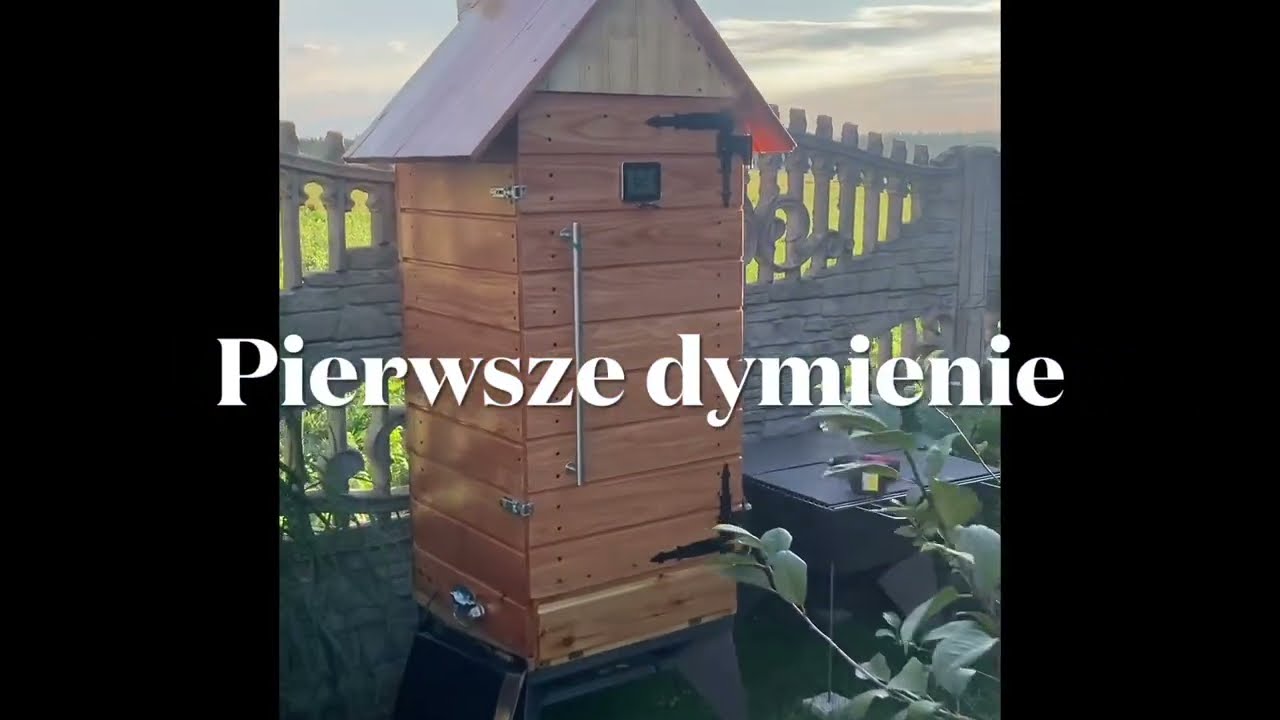 Jak dymi Wędzarnia elektryczna z piekarnika Amica  część 2