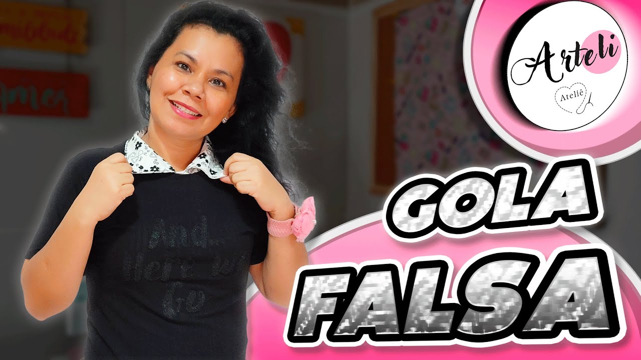 COMO FAZER GOLA/PASSO A PASSO 🪡🩷🧵