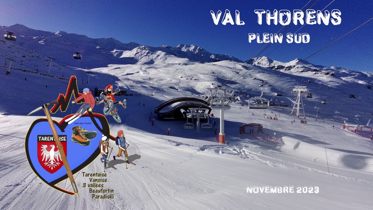 Val Thorens, plein Sud