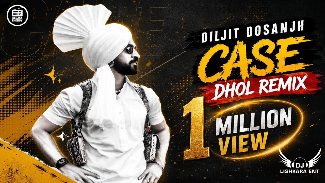 Case Bhangra Mix - DJ LISHKARA | Diljit Dosanjh | Gabru Te Case Chalda Remix | Bhangra Vibe 2024