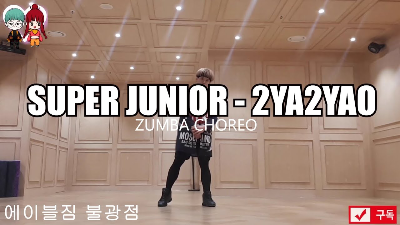 SUPER JUNIOR 슈퍼주니어 - 2YA2YAO 줌바 안무 KPOP ZUMBA CHOREO FIT DANCE WORKOUT