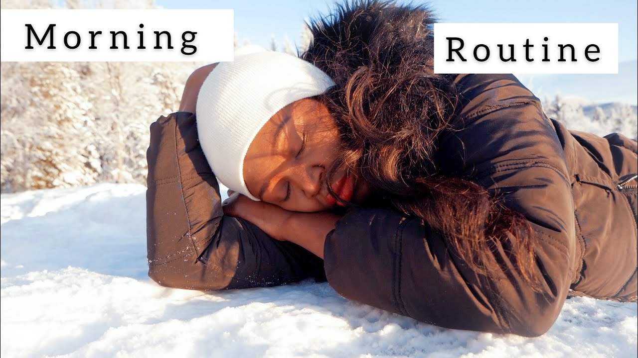 Morning Routine in Extreme Cold Swedish Countryside / Rachel Otieno