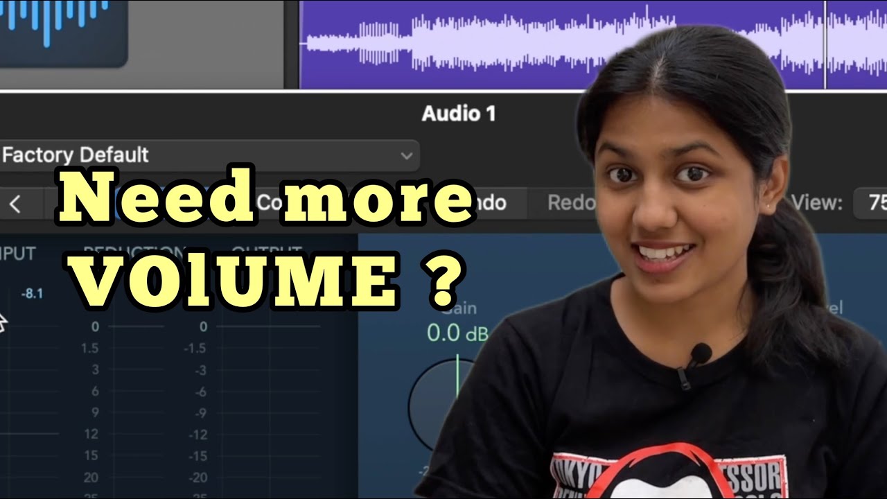 How to use a LIMITER in LOGIC PRO
