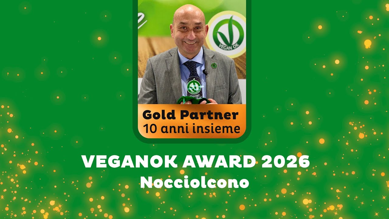 VEGANOK AWARD 2026: 10 ANNI CON NOCCIOLCONO