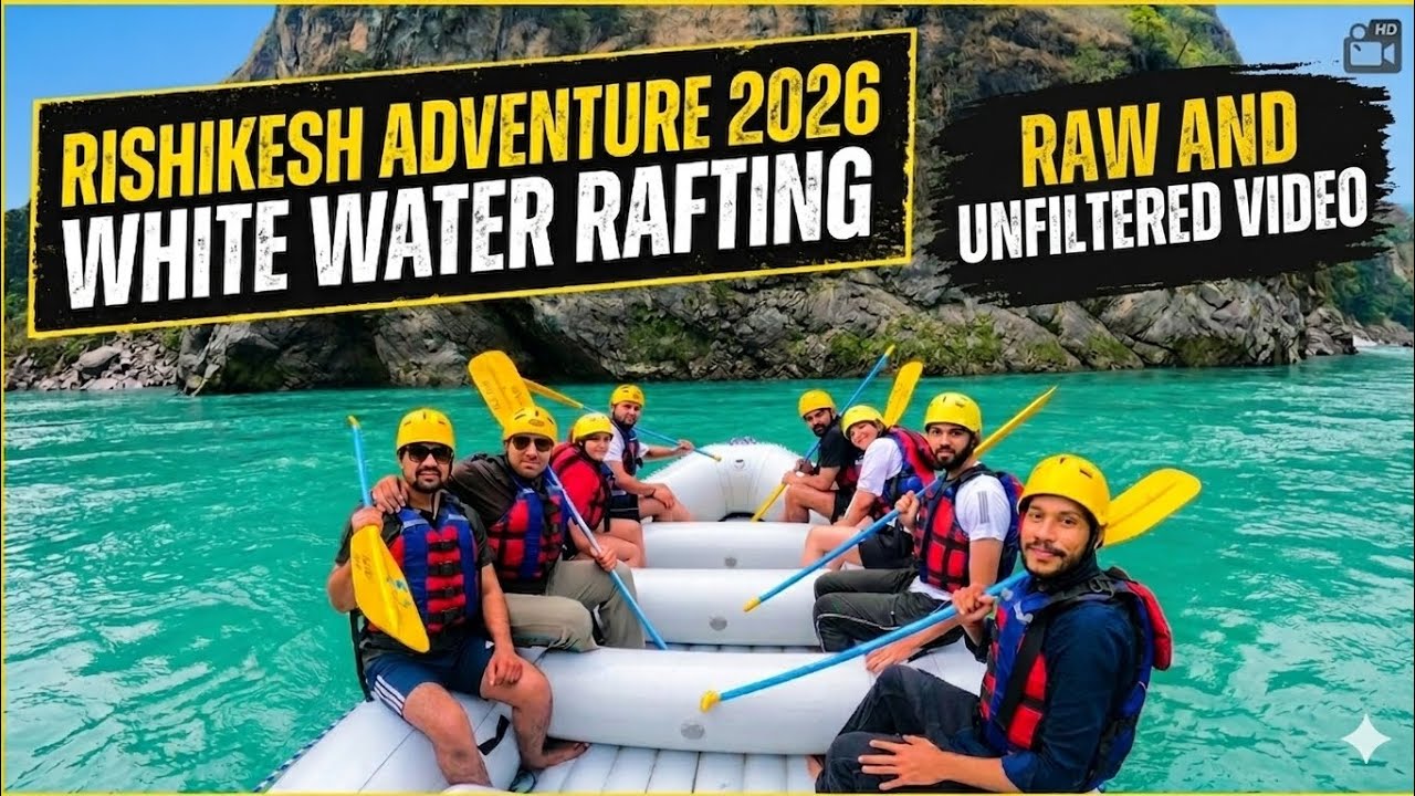 Rishikesh river Rafting adventure  2026 ​🧗🌊unlimited fun #rafting #ganga #rishikesh #adventure 