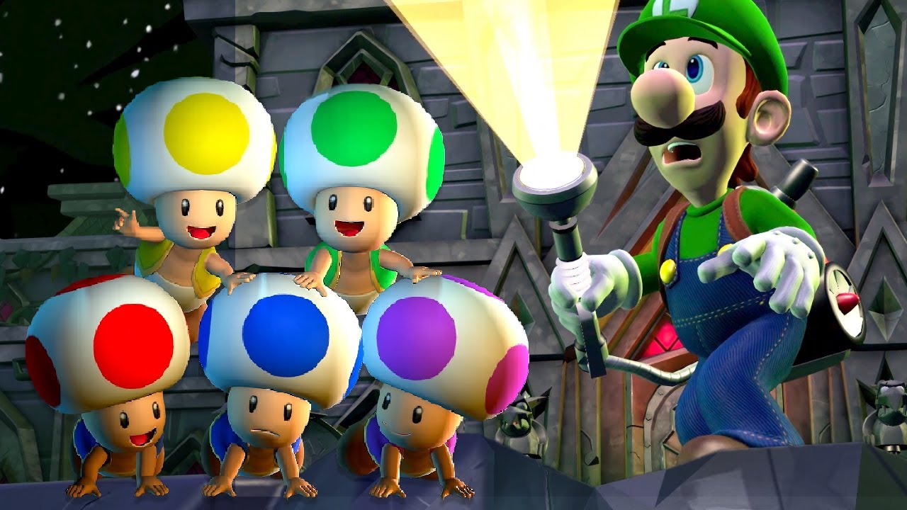 Luigi's Mansion 2 HD - All Toad's Rescue Levels (3-Star Rank)