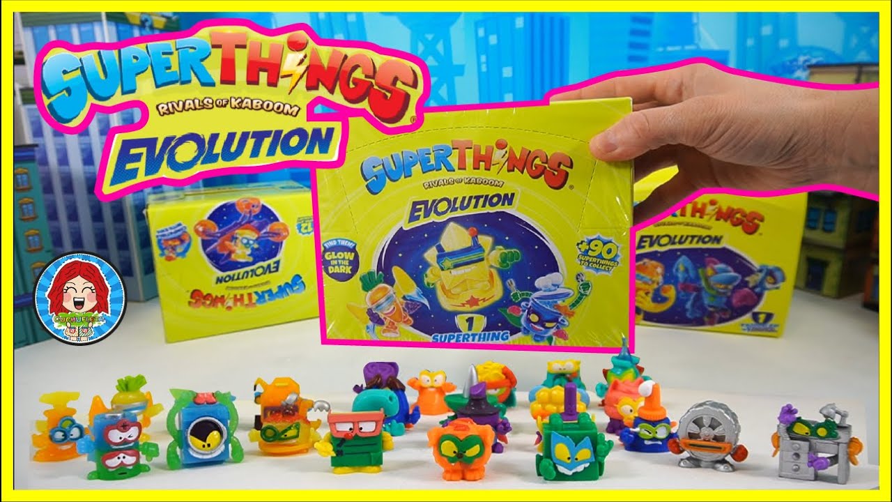 ⚡ UNBOXING SUPERTHINGS SERIE 13  EVOLUTION... Display 25 sobres a por Galacticool...